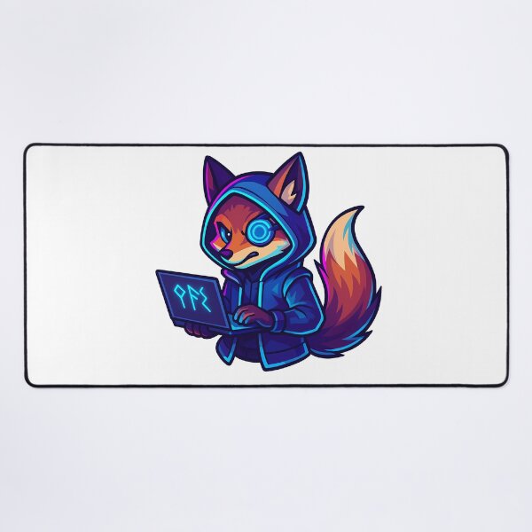 Item preview, Cyberpunk Fox Odin Hacker designed and sold by NorseDrip.