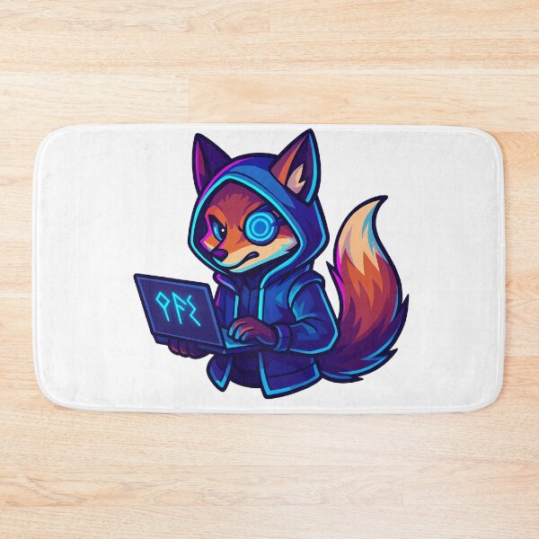 Item preview, Cyberpunk Fox Odin Hacker designed and sold by NorseDrip.