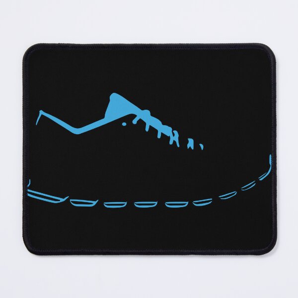 Item preview, Sneaker blue, minimalist drawing designed and sold by ZorianArt.