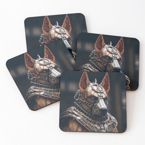 Item preview, Cyber War Dog – Guardian of the Future designed and sold by Mirkoniart.