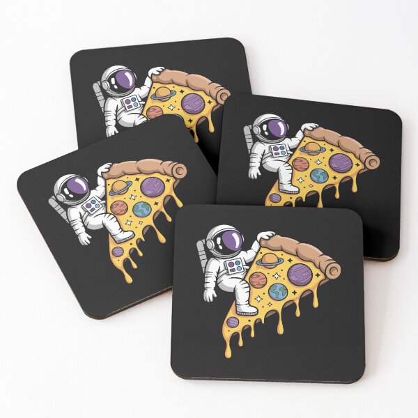 Item preview, Astronaut Whit Pizza designed and sold by jkrphoto.