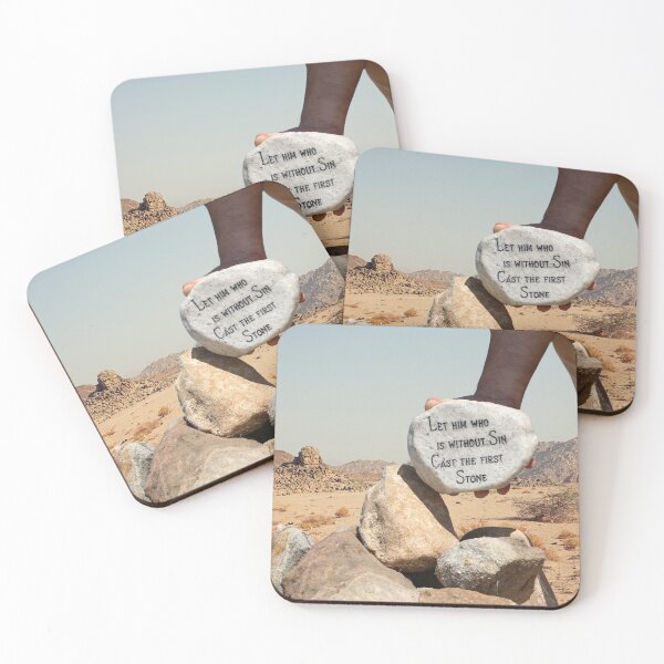 Item preview, Without Sin | John 8:7 Christian Quote Design designed and sold by Zakai Digital Studio.