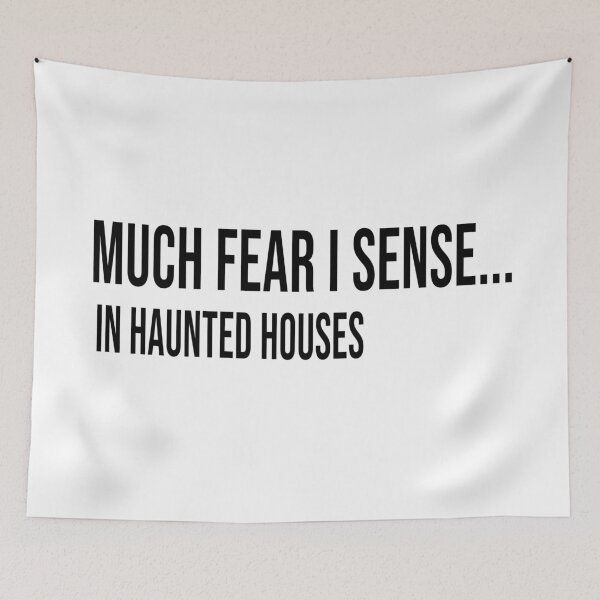 Item preview, Much fear I sense... in haunted houses designed and sold by NoaSwinnen.