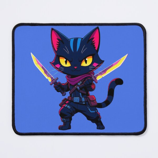 Item preview, Neon Ninja Cat designed and sold by Brightstudio00.