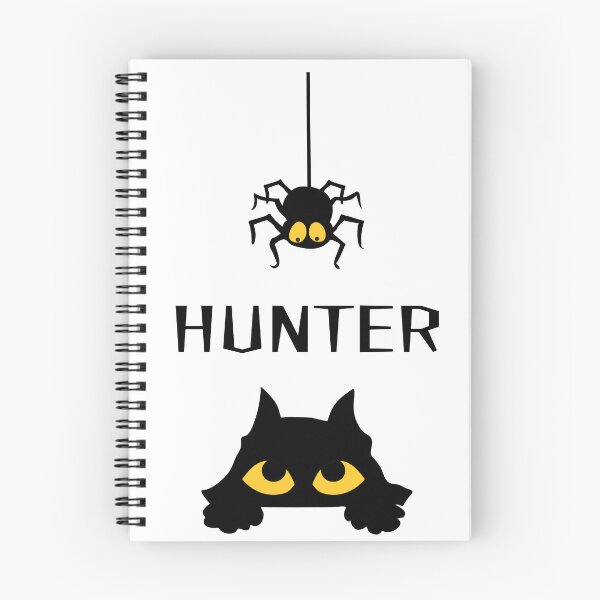 Item preview, Cat and Spider Hunter - Minimalist Night Design designed and sold by ookiArt.