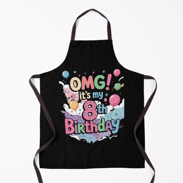 Item preview, OMG It's My 8th Birthday Girls Eight 8 Year Old Bday designed and sold by Belkisallen.
