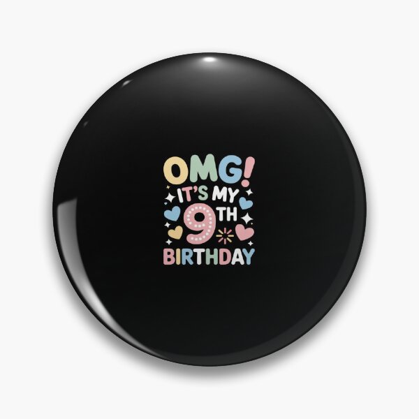 Item preview, OMG It's My 9th Birthday Girls Nine 9 Year Old Bday  designed and sold by Belkisallen.