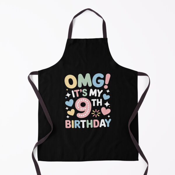 Item preview, OMG It's My 9th Birthday Girls Nine 9 Year Old Bday designed and sold by Belkisallen.