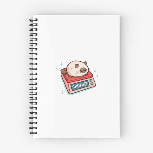Item preview, Chonky Cat – Funny Cat on a Weighing Scale designed and sold by Ruchixa.
