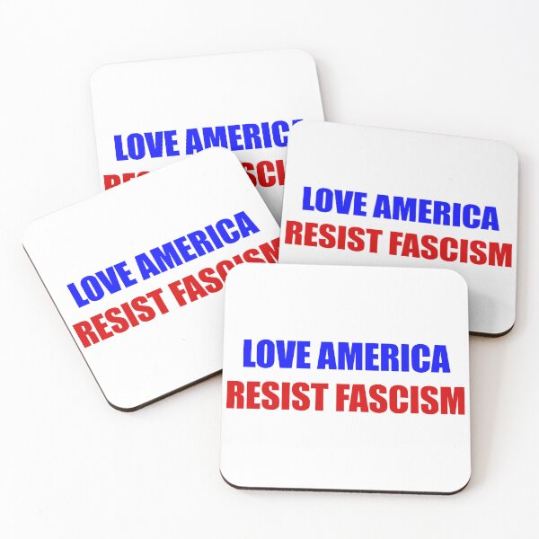 Item preview, Love America Resist Fascism  designed and sold by ToyoTees.