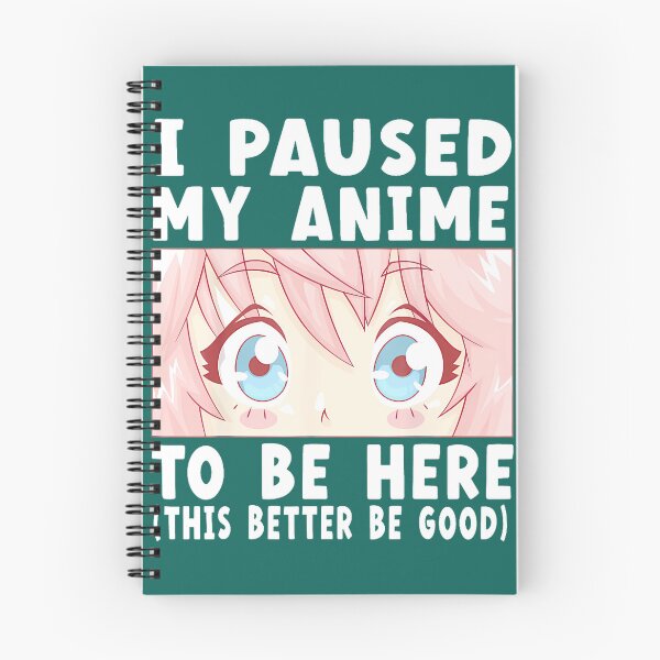 Item preview, Anime I Paused My Anime To Be Here Animepng By Merch, Limited Edition, Perfect Gift For You And Fri designed and sold by luanajardelp.
