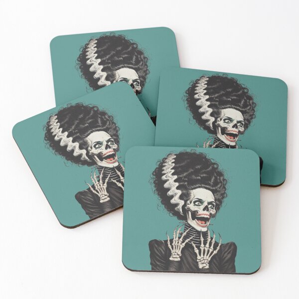 Item preview, The Bride of Frankestein - Horror Skeleton designed and sold by BUABUABUA.