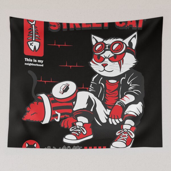 Item preview, Street cat designed and sold by Penpencils.