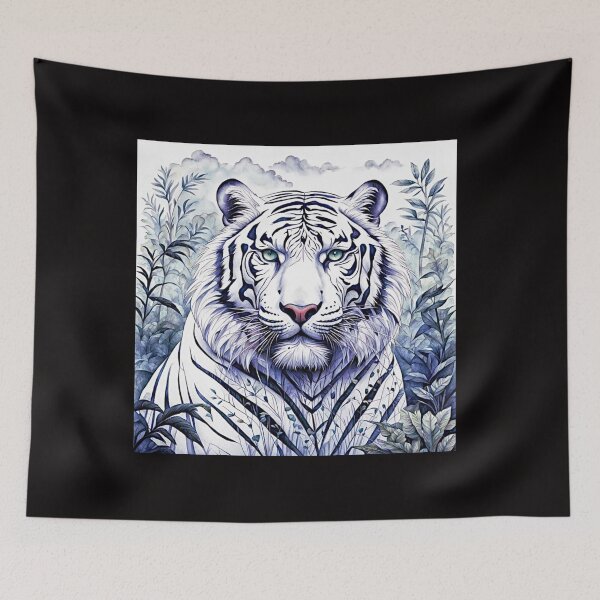Item preview, white tiger new series#2 designed and sold by Helios Be. Lavsh.