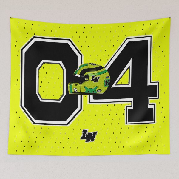 Item preview, Lando Norris LN4 helmet Texas GP 2025 inspired design  designed and sold by Pink Polar F1.