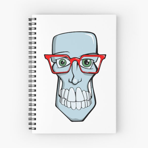 Item preview, Geek Skull with Red Glasses designed and sold by M. Scott Phifer.