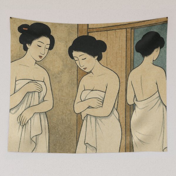 Item preview, Geishas after the Bath designed and sold by Kipepeo2025.