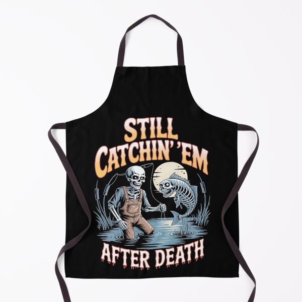 Item preview, skeleton fishing - eternal fishing - afterlife adventure - bone deep fishing - lake of lost lures - grim reaper fishing - spooky lake - death fishing - fishing never dies - ghostly fisherman designed and sold by JansenGS.