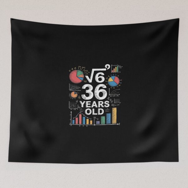 Item preview, Square Root Of 36 6th Birthday 6 Years Old Math Lover  designed and sold by Belkisallen.
