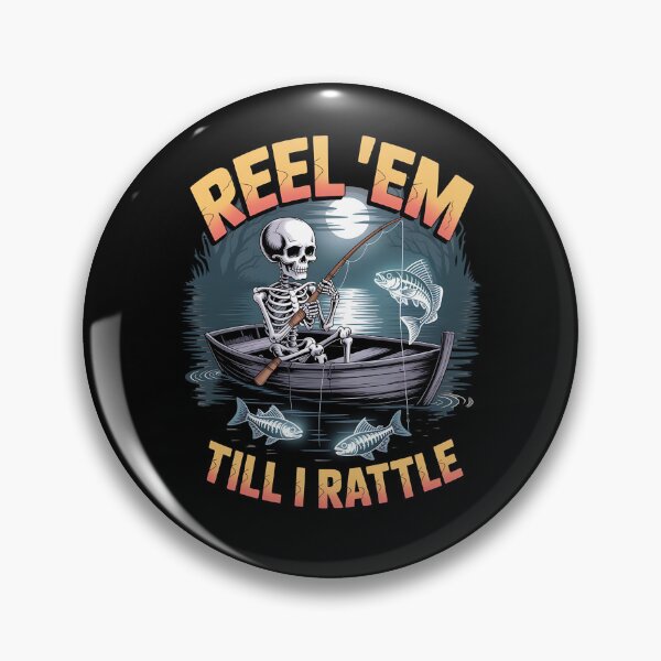 Item preview, skeleton fishing - spooky fisherman - halloween fishing - dark humor fishing - undead angler - bone fisherman - gothic fishing - creepy fishing - skull fisherman - macabre angler - ghost fish designed and sold by JansenGS.