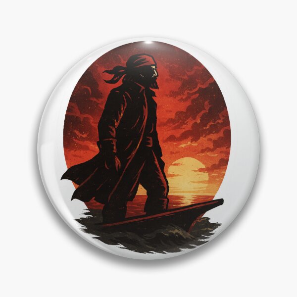 Item preview, Golden Horizon Captain designed and sold by pixelpulsenyc.