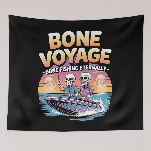 Item preview, skeleton fishing - eternal fishing - afterlife adventure - bone deep fishing - lake of lost lures - grim reaper fishing - spooky lake - death fishing - fishing never dies - ghostly fisherman designed and sold by JansenGS.