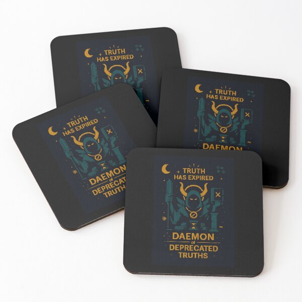 Item preview, 404 Mythos: Daemon of Deprecated Truths designed and sold by CTRL+ALT+Divine.