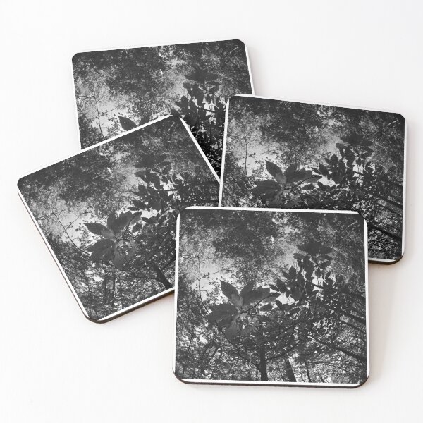 Item preview, Trees and Leaves in Chiaroscuro designed and sold by Schoenenwald - Illustrations Uniques et Originales.