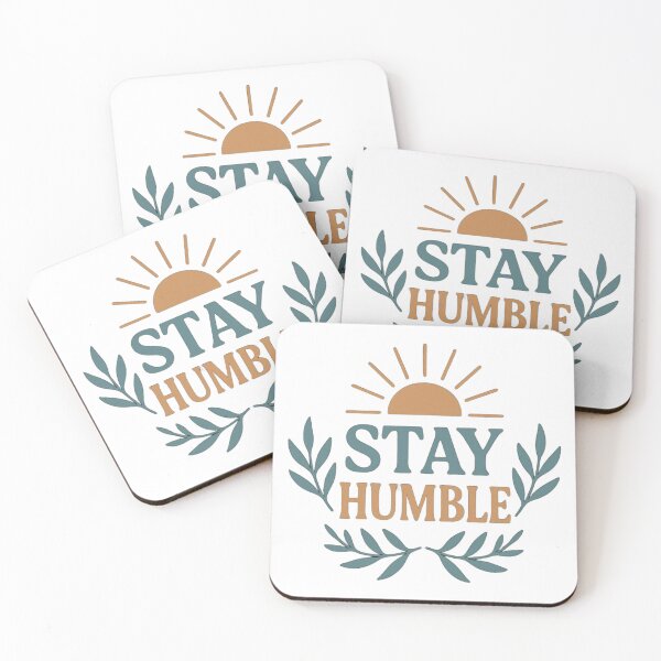 Item preview, Stay Humble – Nature-Inspired Motivational Design designed and sold by SavedByGraceStudio.
