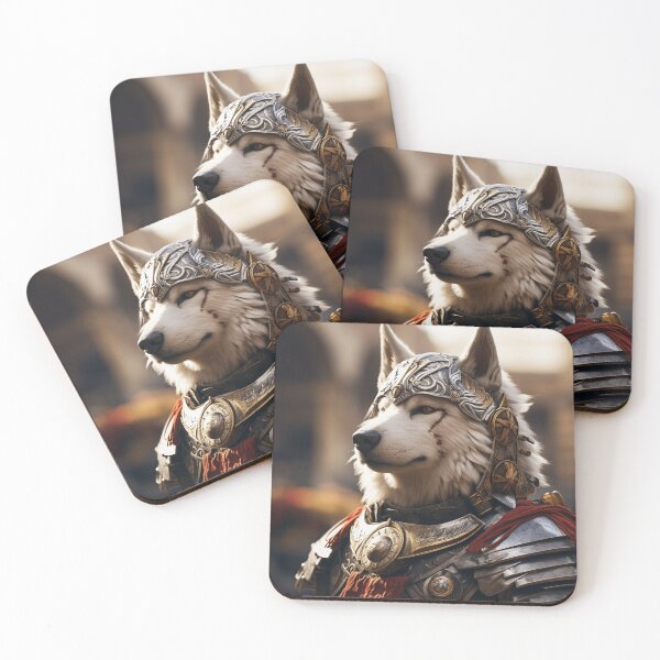 Item preview, Silver Fang – The Noble Warrior designed and sold by Mirkoniart.