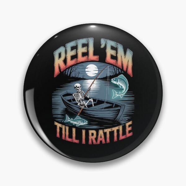 Item preview, skeleton fishing - spooky fisherman - halloween fishing - dark humor fishing - undead angler - bone fisherman - gothic fishing - creepy fishing - skull fisherman - macabre angler - ghost fish designed and sold by JansenGS.