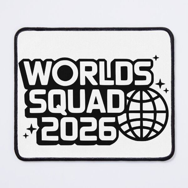 Item preview, Worlds Squad 2026 designed and sold by FloraliteCo.