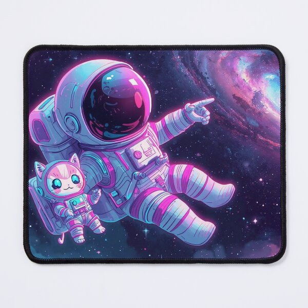Item preview, Catstronaut designed and sold by Pastel & Neon art store.