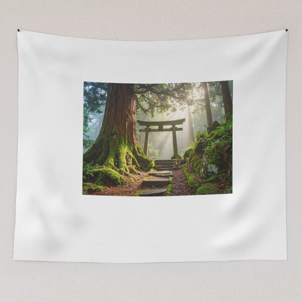 Item preview, Passage to the Sacred Forest designed and sold by Schoenenwald - Illustrations Uniques et Originales.