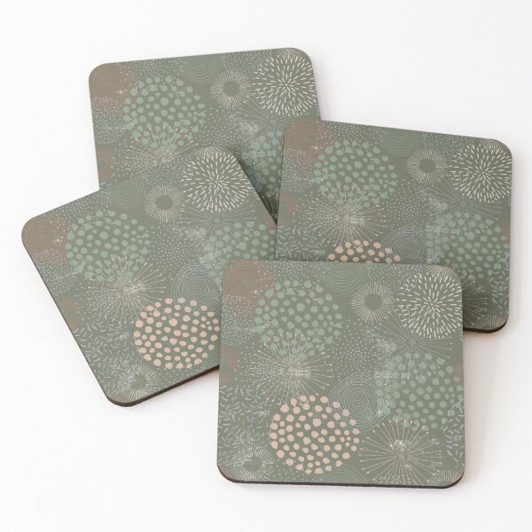 Item preview, Forest Green | Abstract Geometric Repeat Pattern designed and sold by slavitriart.