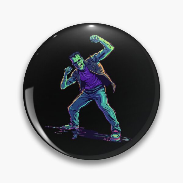 Item preview, Dancing Frankenstein designed and sold by Pastel & Neon art store.
