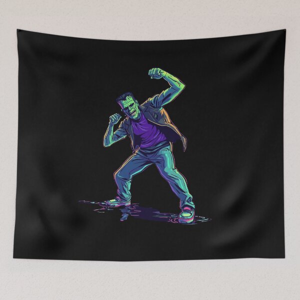 Item preview, Dancing Frankenstein designed and sold by Pastel & Neon art store.