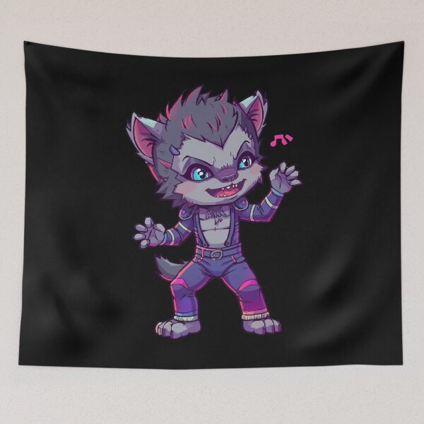 Item preview, Dancing Werewolf designed and sold by Pastel & Neon art store.