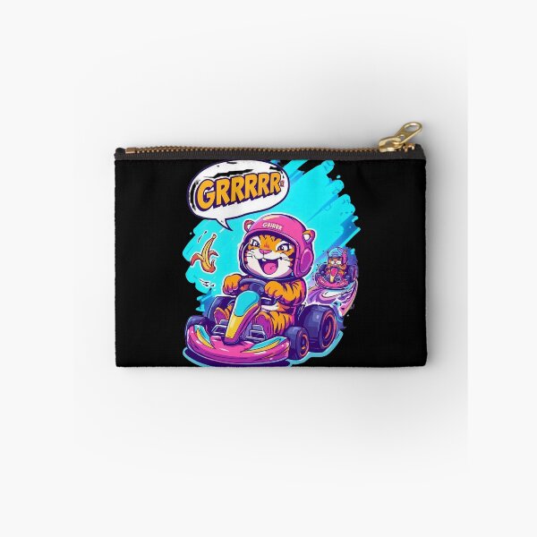 Item preview, Karting tigre designed and sold by Pastel & Neon art store.