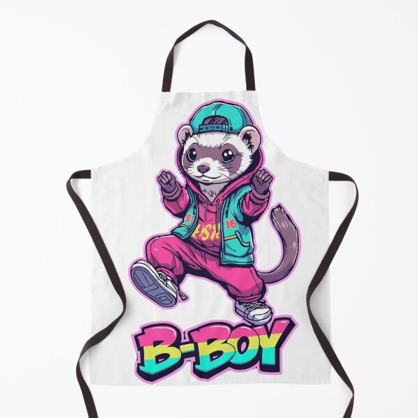 Item preview, B-boy ferret designed and sold by Pastel & Neon art store.