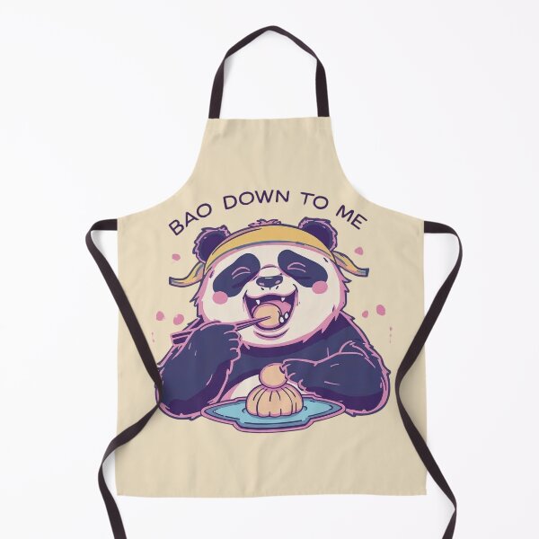 Artikelvorschau, Dicker Panda isst Bao entworfen und verkauft von Pastel & Neon art store.