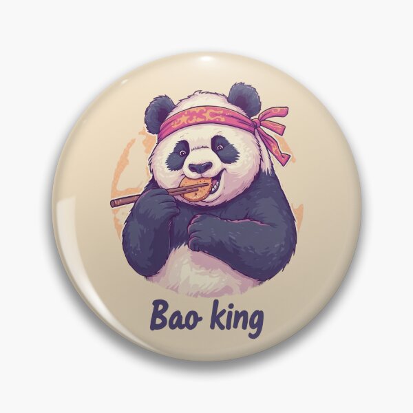 Artikelvorschau, Bao King Panda entworfen und verkauft von Pastel & Neon art store.