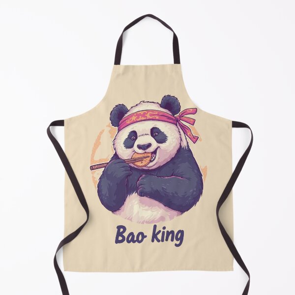 Item preview, Bao King Panda designed and sold by Pastel & Neon art store.