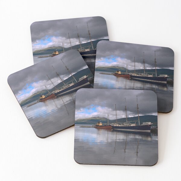 Item preview, Spotlight on Vessels in Inveraray Harbour, Scotland designed and sold by Kasia Design.
