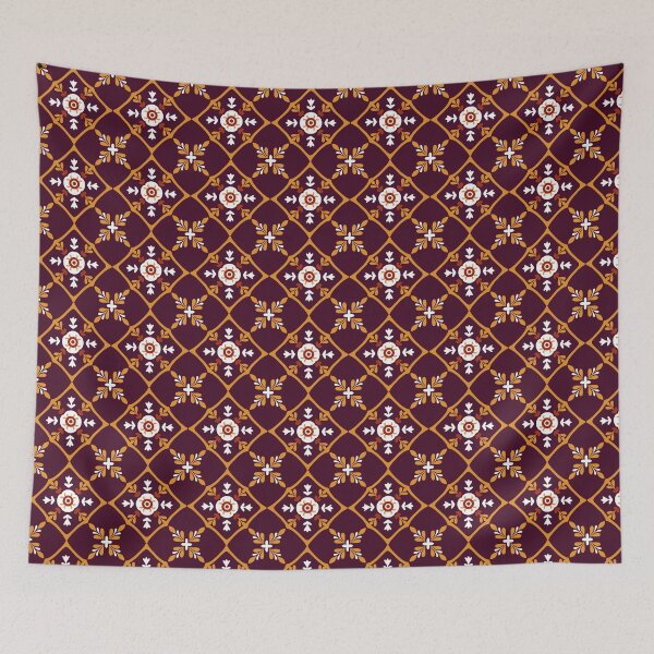 Item preview, Portuguese caribbean tile pattern designed and sold by Tirsot.
