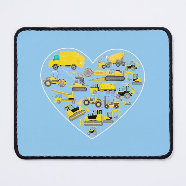 Item preview, Heart Of Heavy Machinery: Excavator, Bulldozer, Crane & More By Merch, Limited Edition, Perfect Gif designed and sold by BROSHERYLSHOP.
