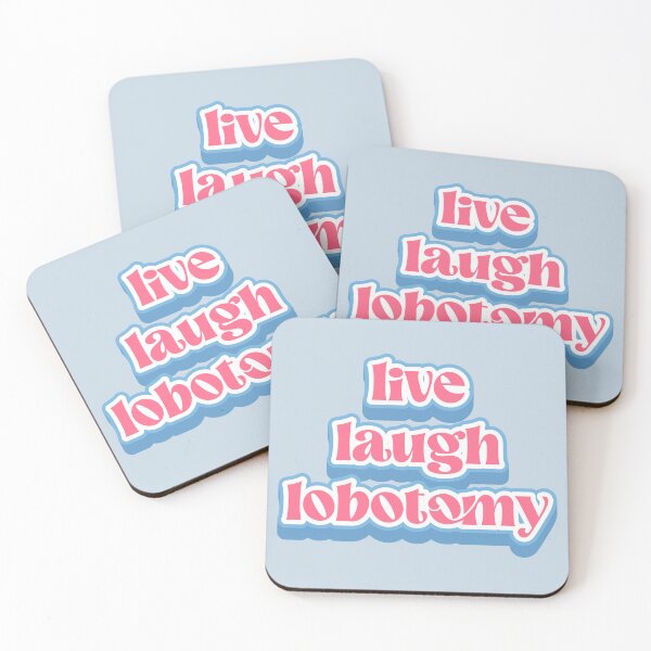 Item preview, Live Laugh Lobotomy – Roses Rot Still Smile Retro Aesthetic Sayings designed and sold by SkeletonsDanger.
