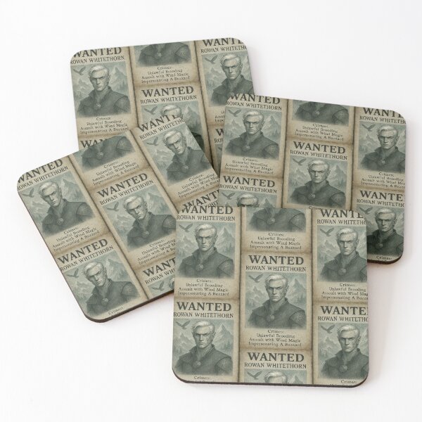 Item preview, Rowan Whitethorn Wanted Poster Throne Of Glass Inspired designed and sold by UGLibrary.