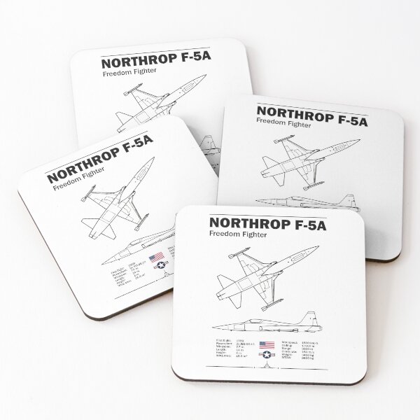 Item preview, Northrop F-5A Blueprint Poster designed and sold by Justinian Matieu.