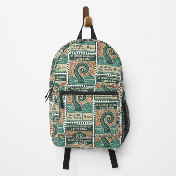 Item preview, Aotearoa New Zealand Vintage Postage Stamp – Māori Koru and Tā Moko Art designed and sold by Travellerz.